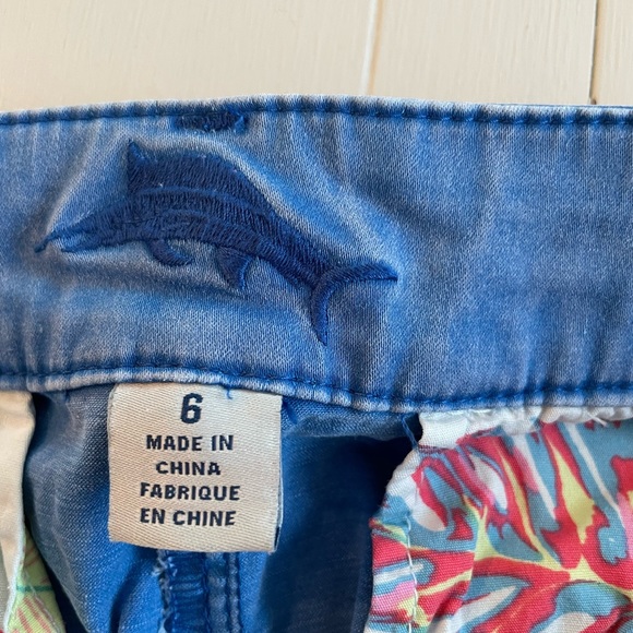 Tommy Bahama Boracay Bermuda size 6 Indigo Coast blue - Picture 4 of 6